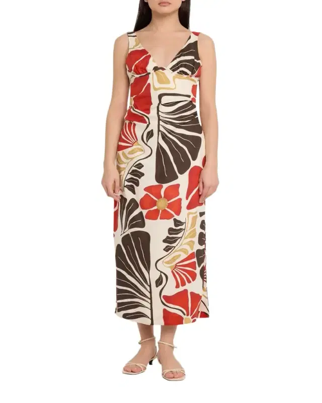 SIR Julietta Balconette Midi Dress