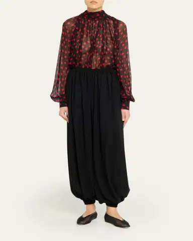 Ronny Kobo Dickens Crepe Pants | Thumbnail 2