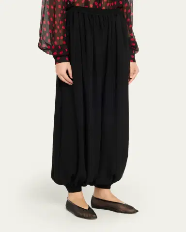 Ronny Kobo Dickens Crepe Pants | Thumbnail 4