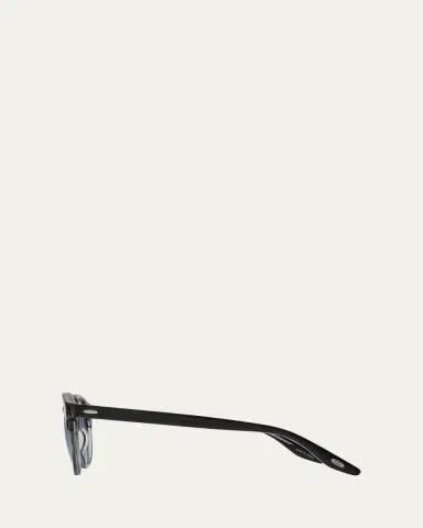 BARTON PERREIRA Beckford 49mm Round Acetate Sunglasses | Thumbnail 3