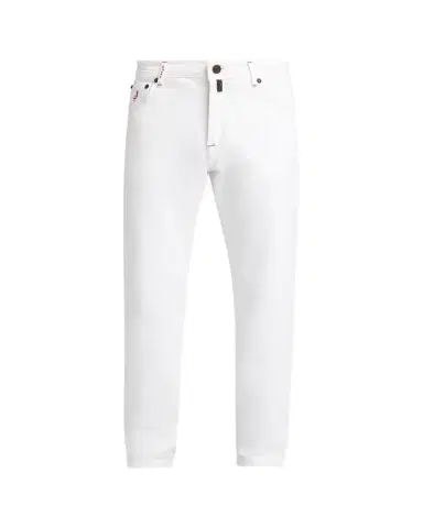 Kiton Men's Straight Leg Cotton-Stretch Five-Pocket Pants | Thumbnail 1