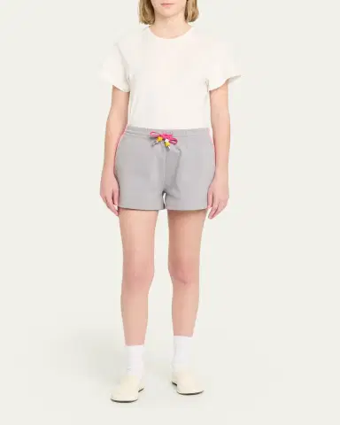 CASABLANCA Punto Side-Stripe Jogging Shorts | Thumbnail 2