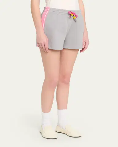 CASABLANCA Punto Side-Stripe Jogging Shorts | Thumbnail 4