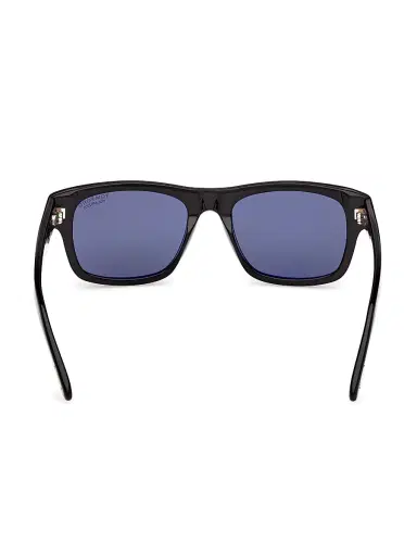 Tom Ford Men's Smith-02 55MM Square Sunglasses - Black Smoke | Thumbnail 5