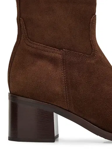 La Canadienne Women's Jack 60MM Waterproof Suede Knee-High Boots - Brunette - Size 9.5 | Thumbnail 4 La Canadienne Women's Jack 60MM Waterproof Suede Knee-High Boots - Brunette - Size 9.5 | Thumbnail 4