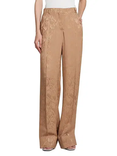 Stella McCartney Women's Cloud Leopard Jacquard Tapered Trousers | Thumbnail 3 Stella McCartney Women's Cloud Leopard Jacquard Tapered Trousers | Thumbnail 3