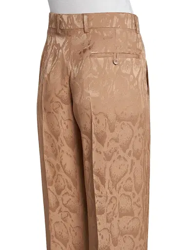 Stella McCartney Women's Cloud Leopard Jacquard Tapered Trousers | Thumbnail 6 Stella McCartney Women's Cloud Leopard Jacquard Tapered Trousers | Thumbnail 6