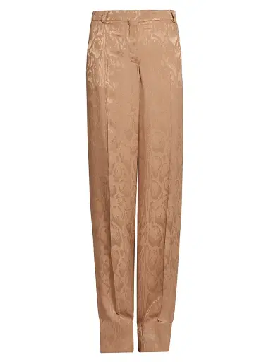 Stella McCartney Women's Cloud Leopard Jacquard Tapered Trousers | Thumbnail 1 Stella McCartney Women's Cloud Leopard Jacquard Tapered Trousers | Thumbnail 1