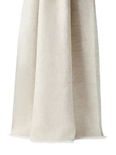 Brunello Cucinelli Women's Sparkling Linen Scarf | Thumbnail 3