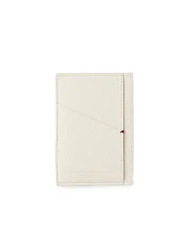 Brunello Cucinelli Men's Fine Grain Calfskin Card Holder | Thumbnail 2 Brunello Cucinelli Men's Fine Grain Calfskin Card Holder | Thumbnail 2