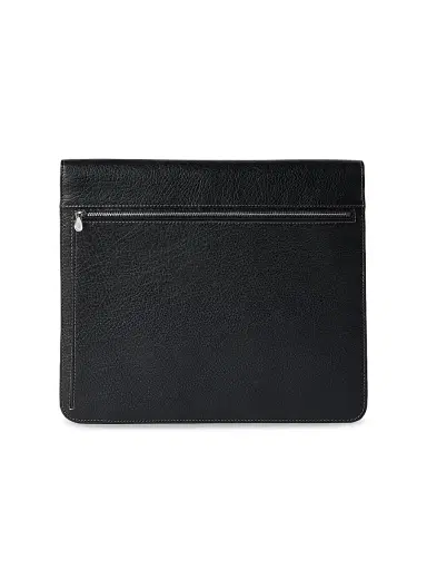 Brunello Cucinelli Men's Grained Calfskin Document Holder | Thumbnail 3 Brunello Cucinelli Men's Grained Calfskin Document Holder | Thumbnail 3