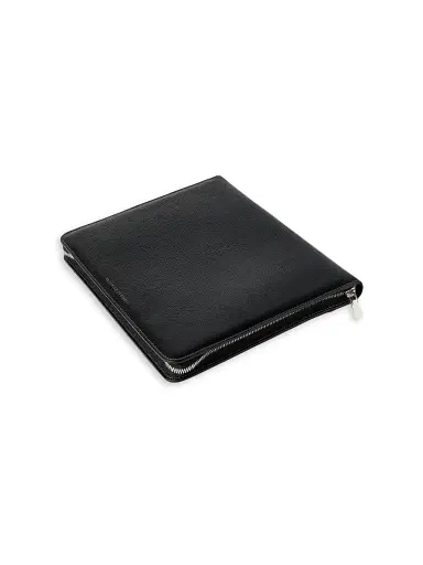 Brunello Cucinelli Men's Grained Calfskin Document Holder | Thumbnail 4 Brunello Cucinelli Men's Grained Calfskin Document Holder | Thumbnail 4