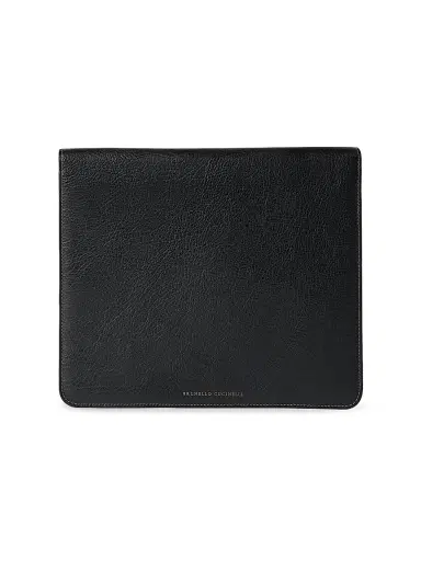 Brunello Cucinelli Men's Grained Calfskin Document Holder | Thumbnail 1 Brunello Cucinelli Men's Grained Calfskin Document Holder | Thumbnail 1