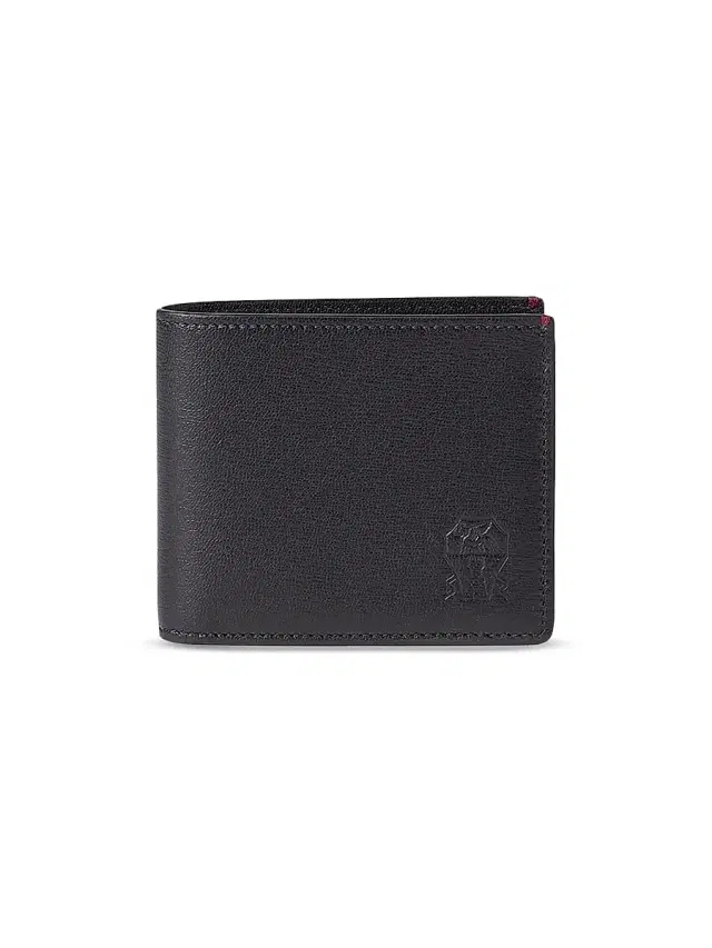 Brunello Cucinelli Men's Grained Leather Wallet - Black