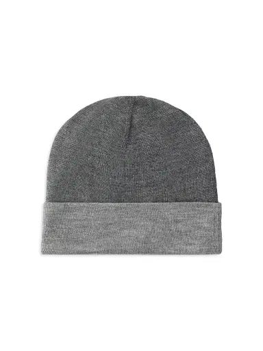 Brunello Cucinelli Men's Cashmere and Silk Beanie - Dark Grey | Thumbnail 1 Brunello Cucinelli Men's Cashmere and Silk Beanie - Dark Grey | Thumbnail 1
