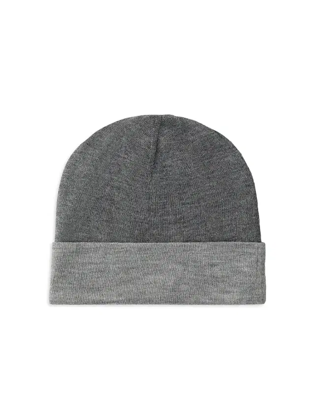 Brunello Cucinelli Men's Cashmere and Silk Beanie - Dark Grey