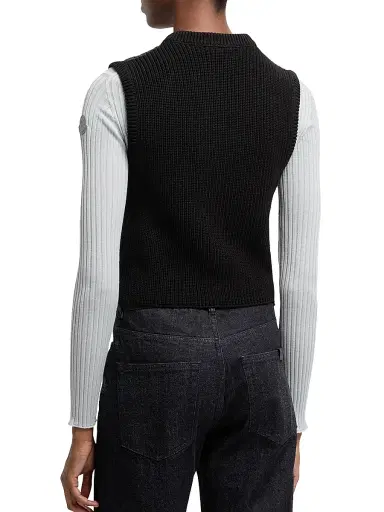 Moncler Women's Puffer Vest in Cotton | Thumbnail 3