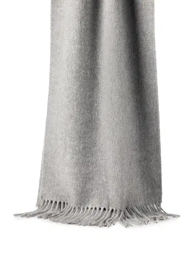 Brunello Cucinelli Women's Cashmere Double Knit Scarf | Thumbnail 3 Brunello Cucinelli Women's Cashmere Double Knit Scarf | Thumbnail 3