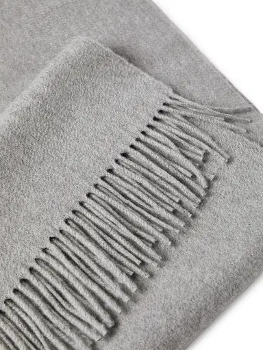 Brunello Cucinelli Women's Cashmere Double Knit Scarf | Thumbnail 4 Brunello Cucinelli Women's Cashmere Double Knit Scarf | Thumbnail 4