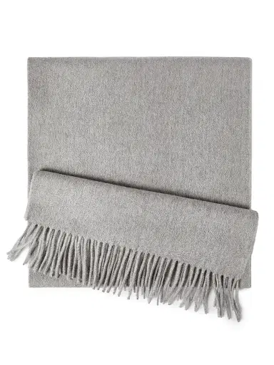Brunello Cucinelli Women's Cashmere Double Knit Scarf | Thumbnail 1 Brunello Cucinelli Women's Cashmere Double Knit Scarf | Thumbnail 1