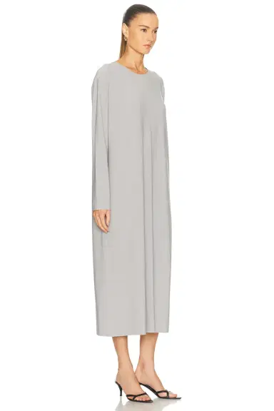 Norma Kamali x Lifestyle Oversized Long Sleeve Midcalf Dress | Thumbnail 2