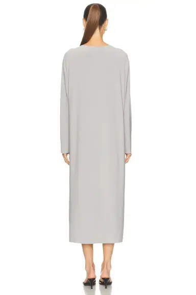 Norma Kamali x Lifestyle Oversized Long Sleeve Midcalf Dress | Thumbnail 3