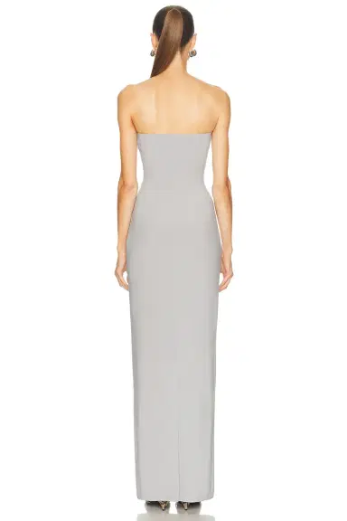 Norma Kamali x Lifestyle Strapless Long Dress | Thumbnail 3