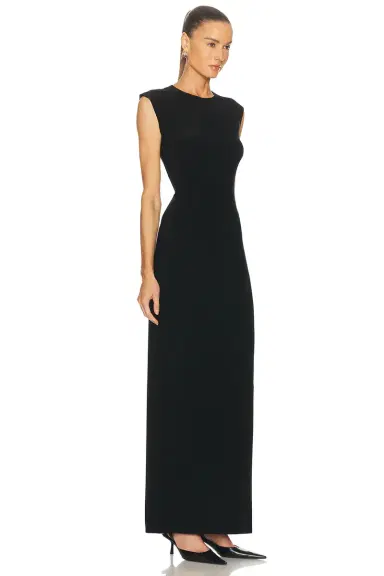 Norma Kamali x Lifestyle Sleeveless Long Dress | Thumbnail 2