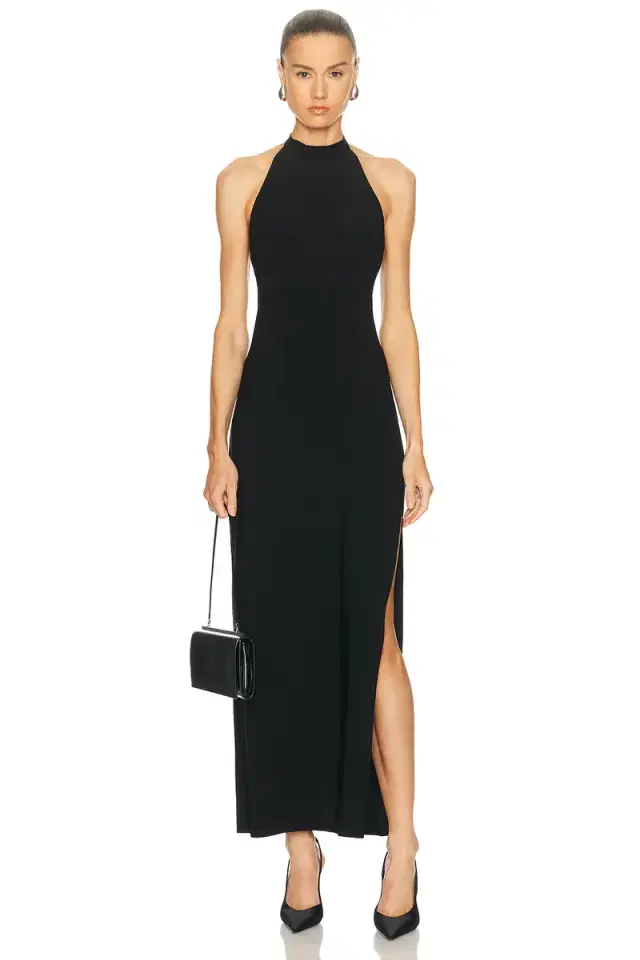 x Lifestyle Halter Side Slit Long Dress