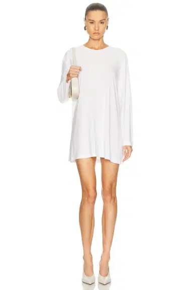 Norma Kamali x Lifestyle Oversized Long Sleeve Mini Dress | Thumbnail 1 Norma Kamali x Lifestyle Oversized Long Sleeve Mini Dress | Thumbnail 1