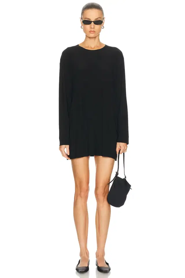 Norma Kamali x Lifestyle Oversized Long Sleeve Mini Dress