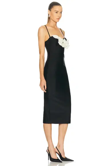 PatBo Selene Mesh Midi Dress | Thumbnail 3