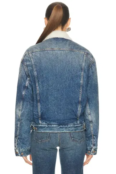 R13 Bib Trucker Jacket | Thumbnail 4 R13 Bib Trucker Jacket | Thumbnail 4