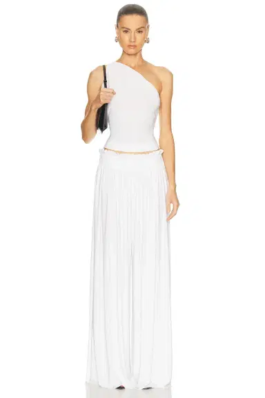 Norma Kamali Wide Leg Peasant Pant | Thumbnail 5