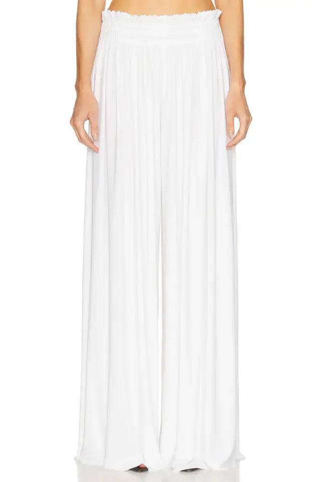 Wide Leg Peasant Pant