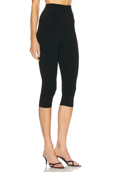Norma Kamali x Lifestyle Pedal Pusher Capri Legging | Thumbnail 2 Norma Kamali x Lifestyle Pedal Pusher Capri Legging | Thumbnail 2