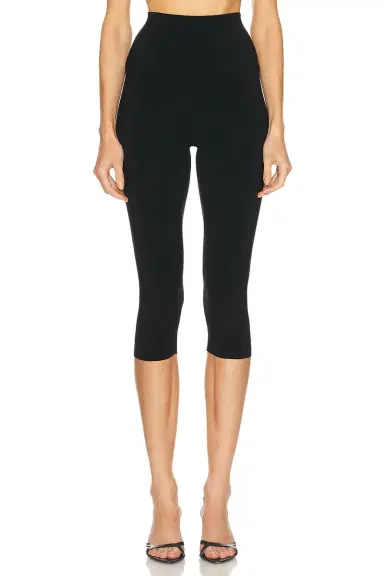 Norma Kamali x Lifestyle Pedal Pusher Capri Legging | Thumbnail 1 Norma Kamali x Lifestyle Pedal Pusher Capri Legging | Thumbnail 1
