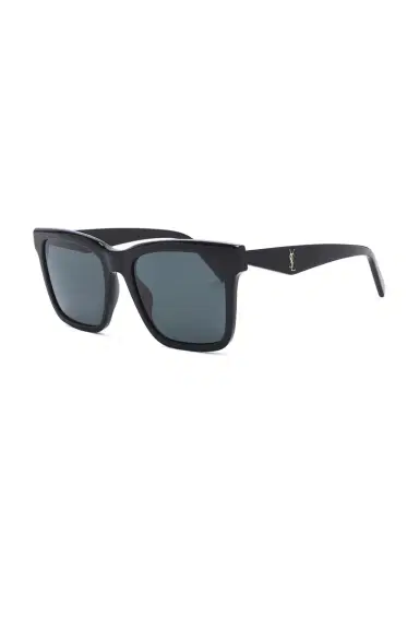 Saint Laurent Monogram YSL Triangle Rectangular Sunglasses | Thumbnail 2