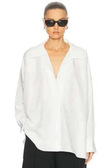 Norma Kamali Super Oversized Closed Top | Thumbnail 1 Norma Kamali Super Oversized Closed Top | Thumbnail 1