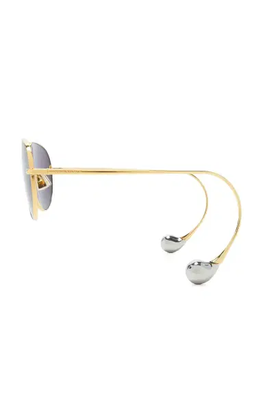 Bottega Veneta Drop Pilot Sunglasses | Thumbnail 3