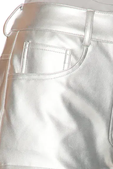 Norma Kamali High Waist Jean Short | Thumbnail 6 Norma Kamali High Waist Jean Short | Thumbnail 6