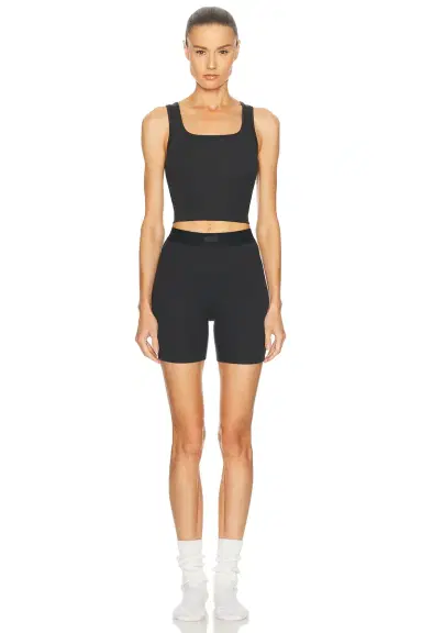 Skims Cotton Rib Boxer Short | Thumbnail 5 Skims Cotton Rib Boxer Short | Thumbnail 5