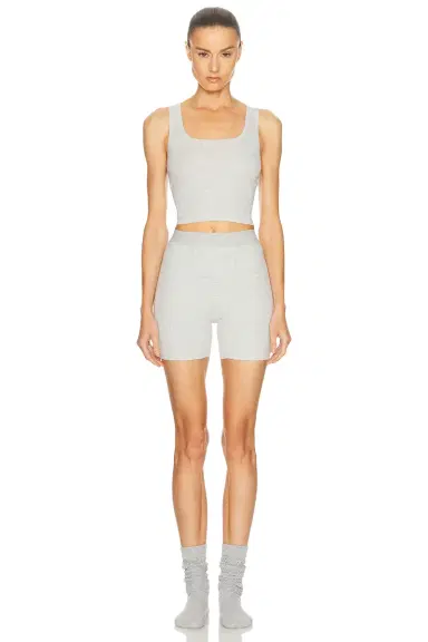 Skims Cotton Rib Tank Top | Thumbnail 4 Skims Cotton Rib Tank Top | Thumbnail 4