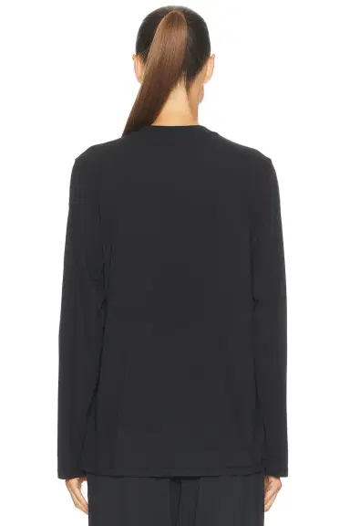 SKIMS Boyfriend Long Sleeve T-Shirt | Thumbnail 3