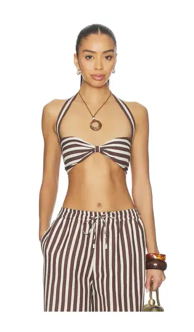 ROCOCO SAND Neck Tie Bandeau | Thumbnail 1 ROCOCO SAND Neck Tie Bandeau | Thumbnail 1