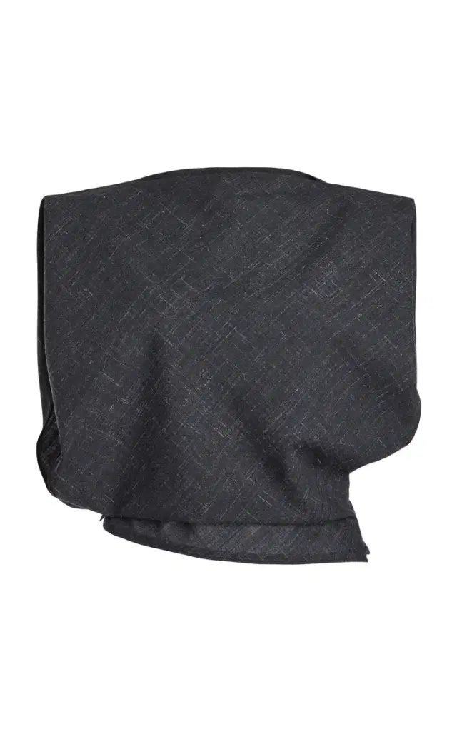 Banyan Bias Wool-Blend Cropped Top