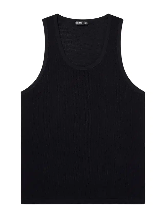 Tom Ford Open-Knit Cotton Tank Top - Men