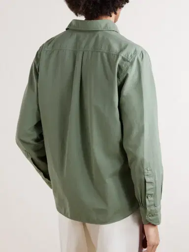 Tom Ford Cotton and Silk-Blend Shirt - Men | Thumbnail 4 Tom Ford Cotton and Silk-Blend Shirt - Men | Thumbnail 4