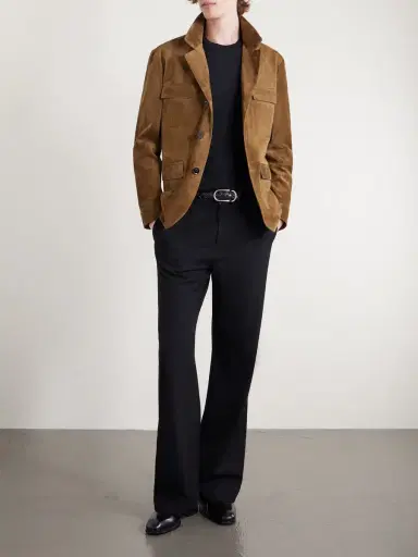 Tom Ford Pointelle-Knit Cotton T-Shirt - Men | Thumbnail 2