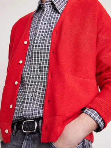 Visvim Selmer Wool Cardigan - Men | Thumbnail 5